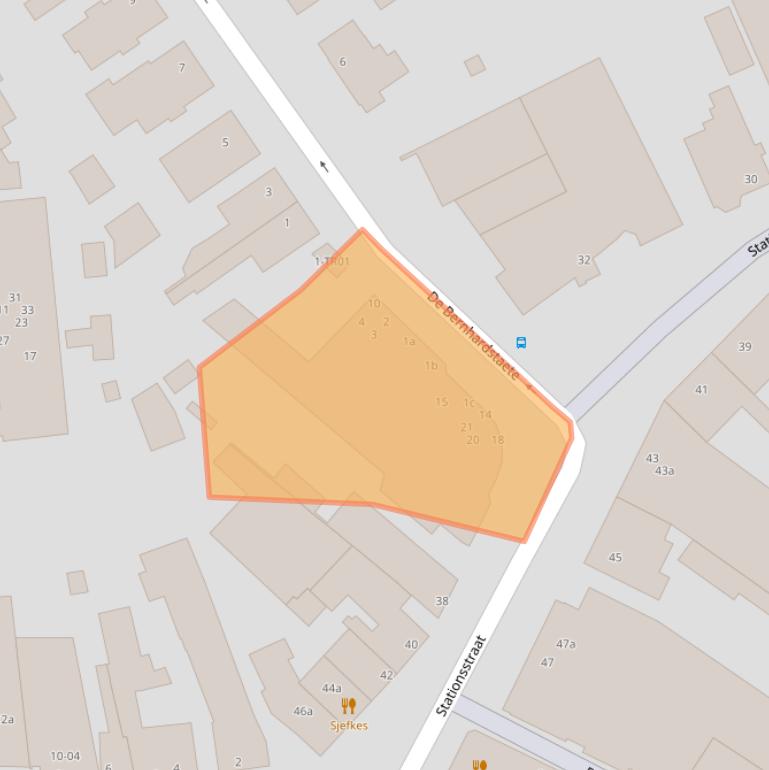 Kaart van postcodegebied 5281GZ.