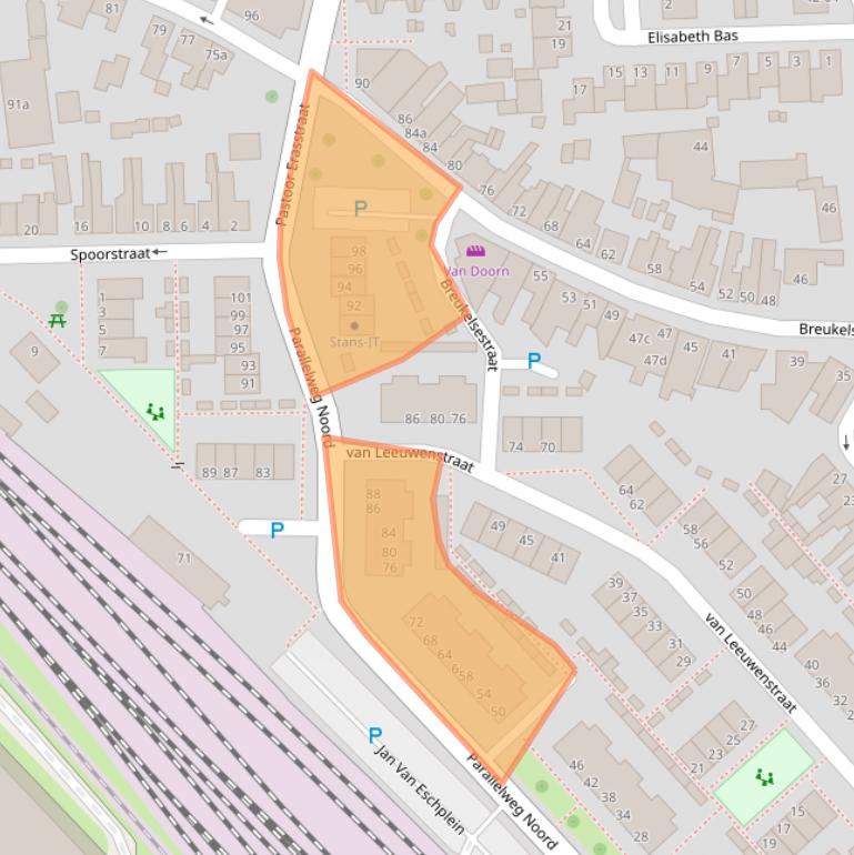 Kaart van postcodegebied 5281HJ.