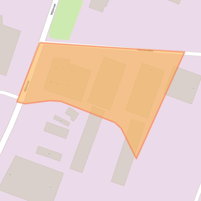 Kaart van postcodegebied 5281LV.