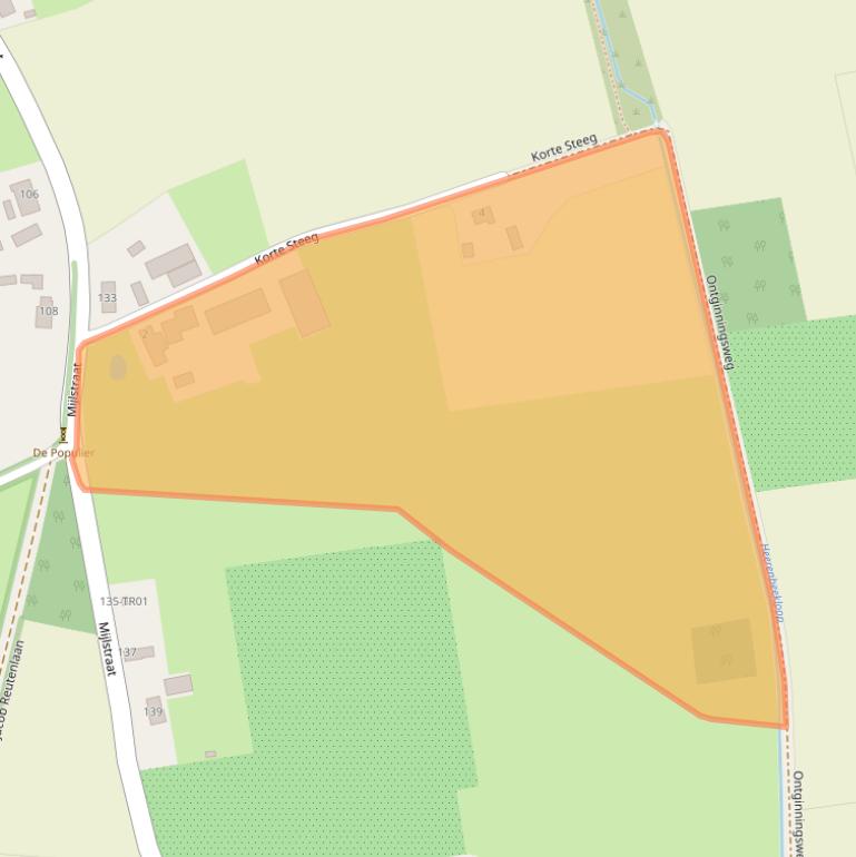 Kaart van postcodegebied 5281PC.