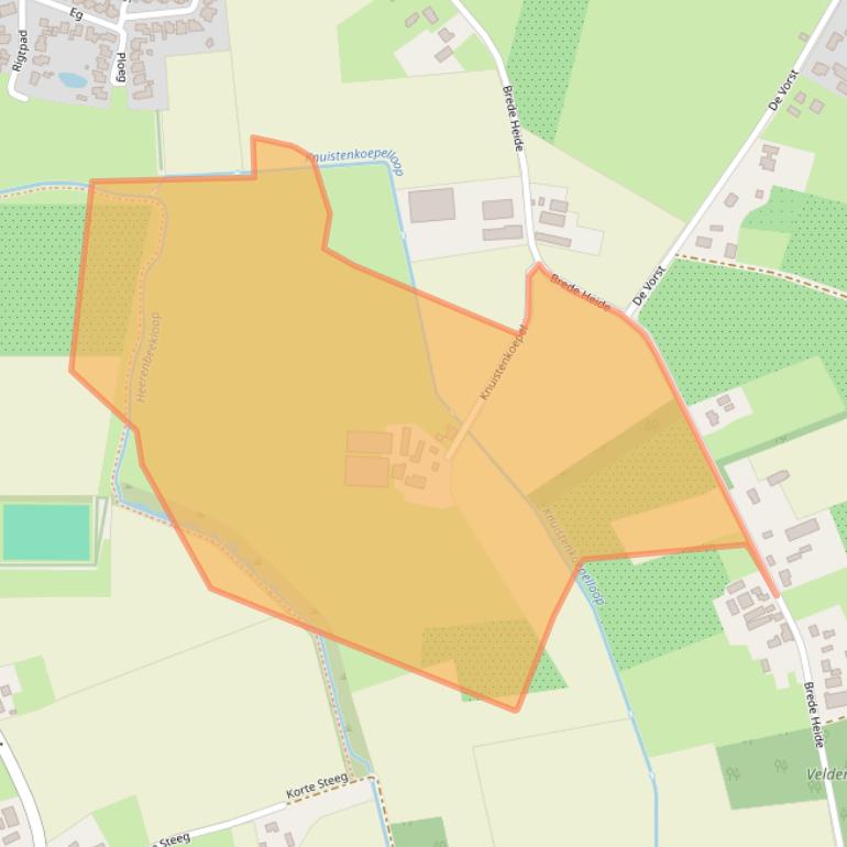 Kaart van postcodegebied 5281PD.
