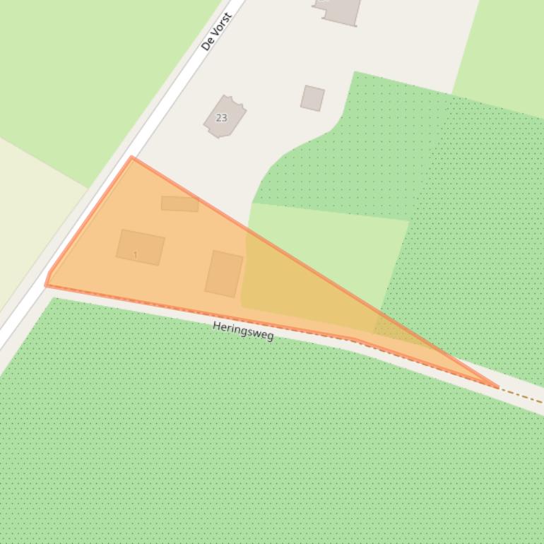 Kaart van postcodegebied 5281PG.