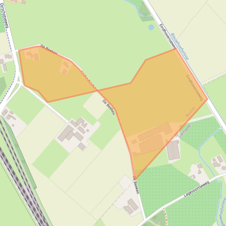 Kaart van postcodegebied 5281PV.