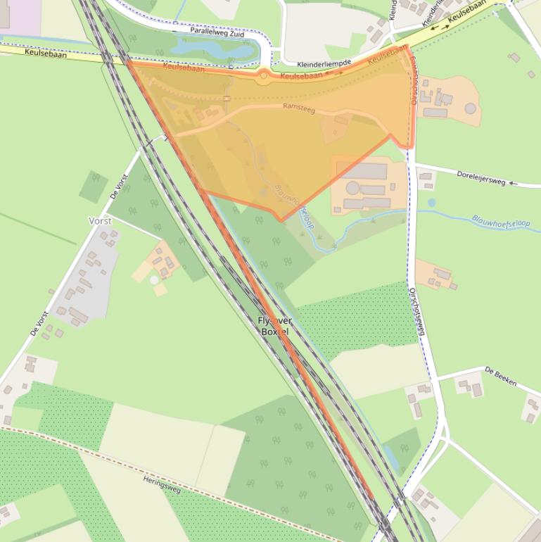 Kaart van postcodegebied 5281PX.