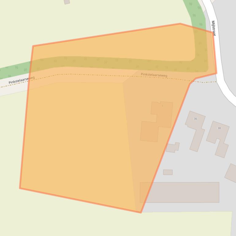 Kaart van postcodegebied 5281SN.