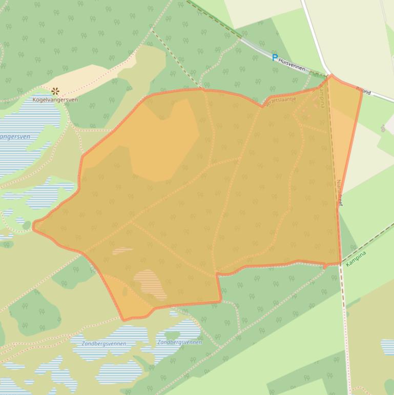 Kaart van postcodegebied 5281TT.