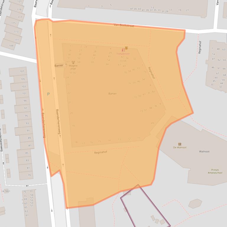 Kaart van postcodegebied 5282GD.