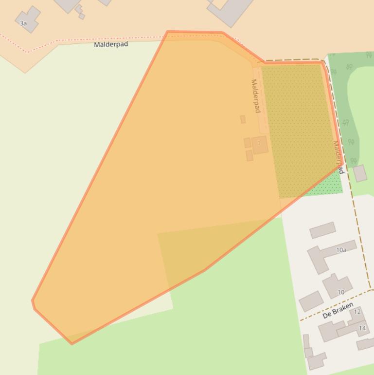 Kaart van postcodegebied 5282HA.