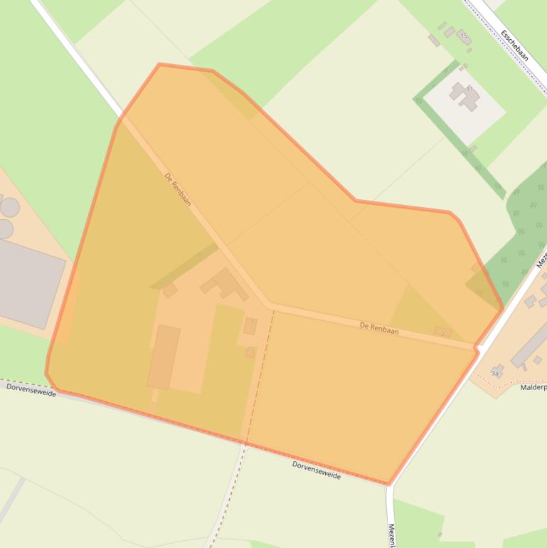 Kaart van postcodegebied 5282HJ.