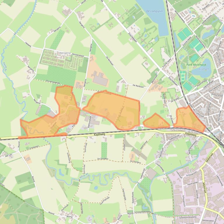 Kaart van postcodegebied 5282JH.