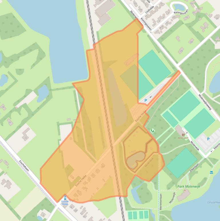 Kaart van postcodegebied 5282JM.