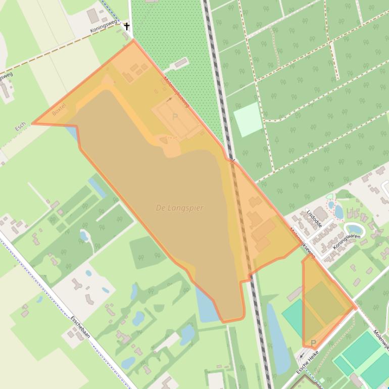 Kaart van postcodegebied 5282KA.