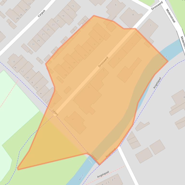 Kaart van postcodegebied 5282MK.