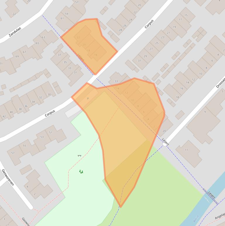 Kaart van postcodegebied 5282MS.