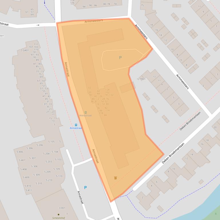 Kaart van postcodegebied 5282MX.