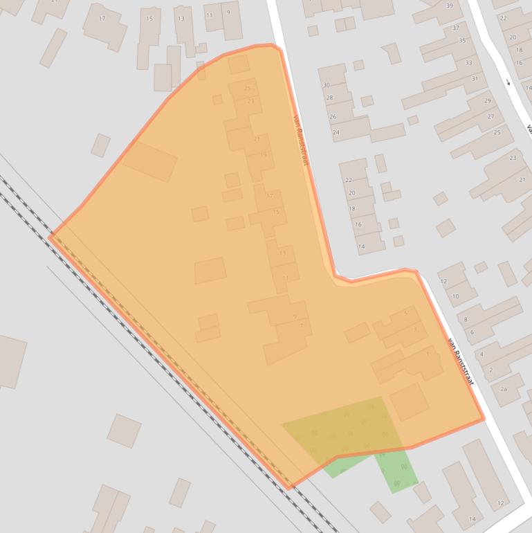 Kaart van postcodegebied 5282NH.