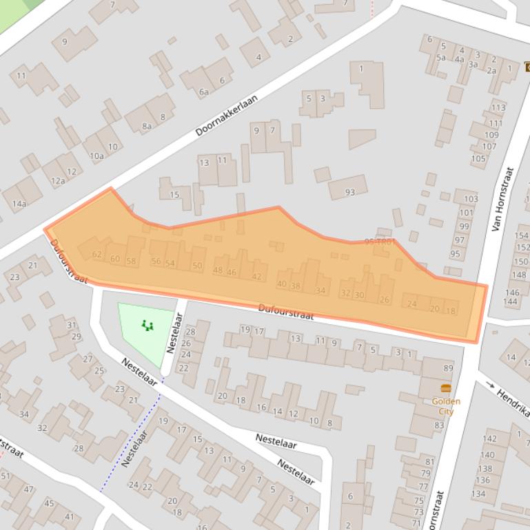 Kaart van postcodegebied 5282PN.