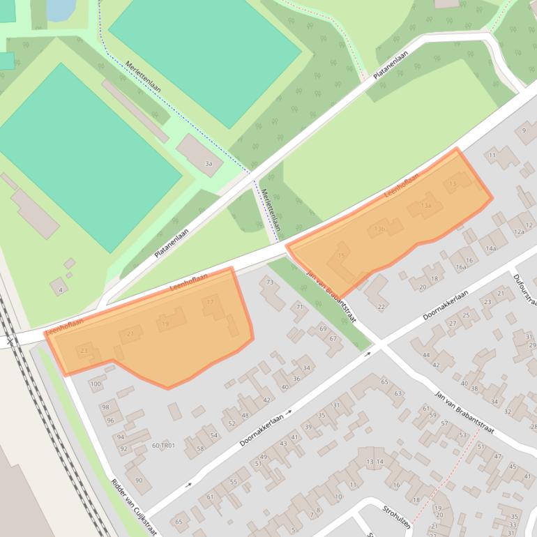 Kaart van postcodegebied 5282PW.