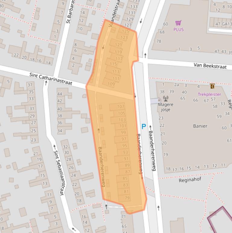 Kaart van postcodegebied 5282RE.