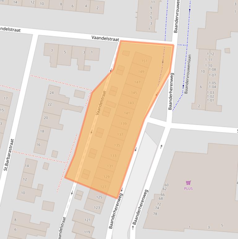 Kaart van postcodegebied 5282RG.