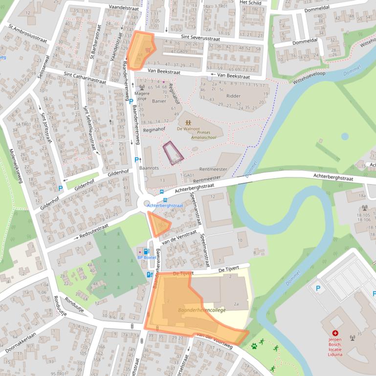 Kaart van postcodegebied 5282RJ.