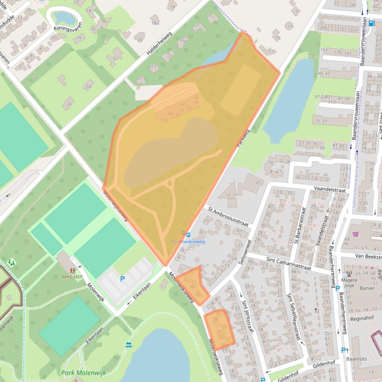 Kaart van postcodegebied 5282SC.