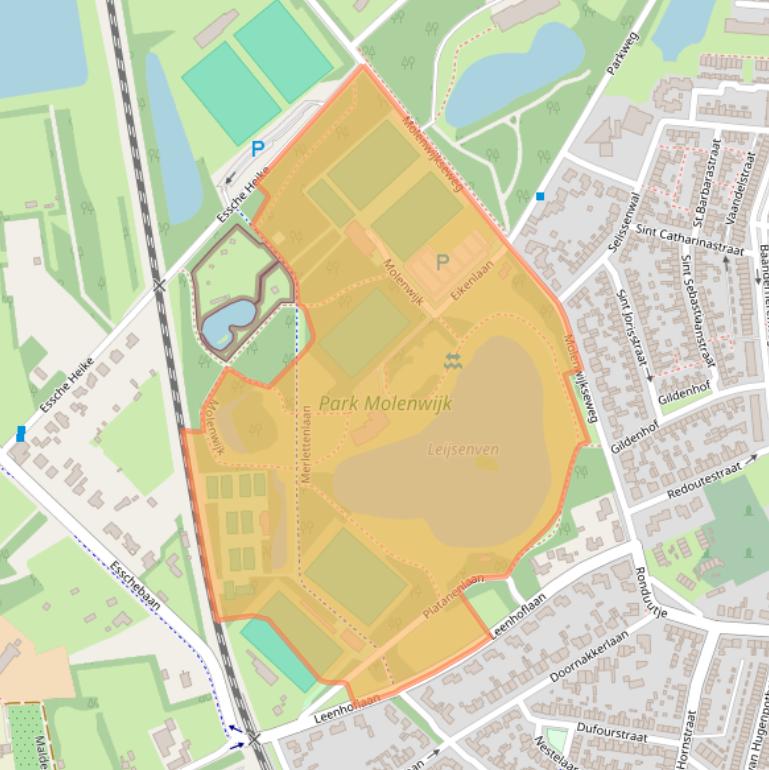 Kaart van postcodegebied 5282SH.