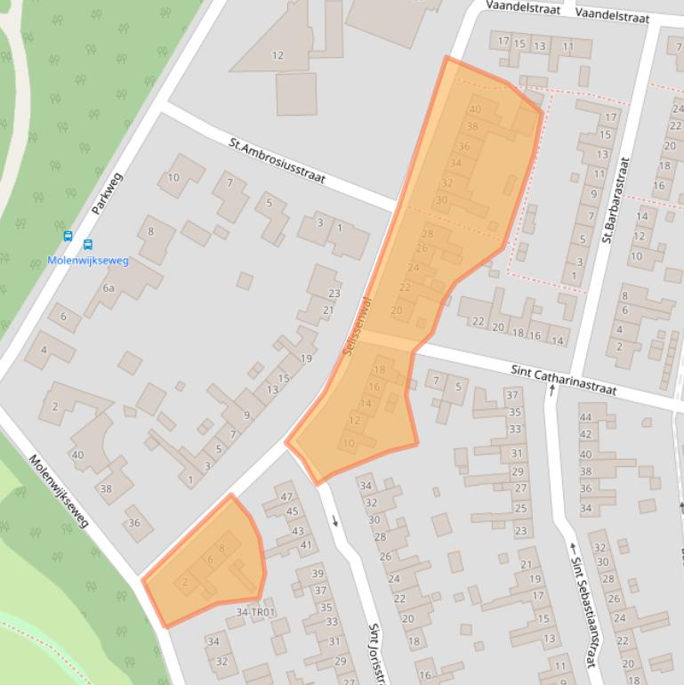 Kaart van postcodegebied 5282SK.