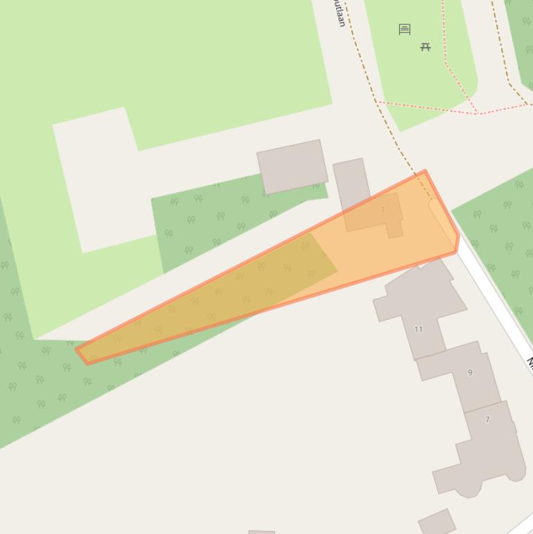 Kaart van postcodegebied 5282SR.