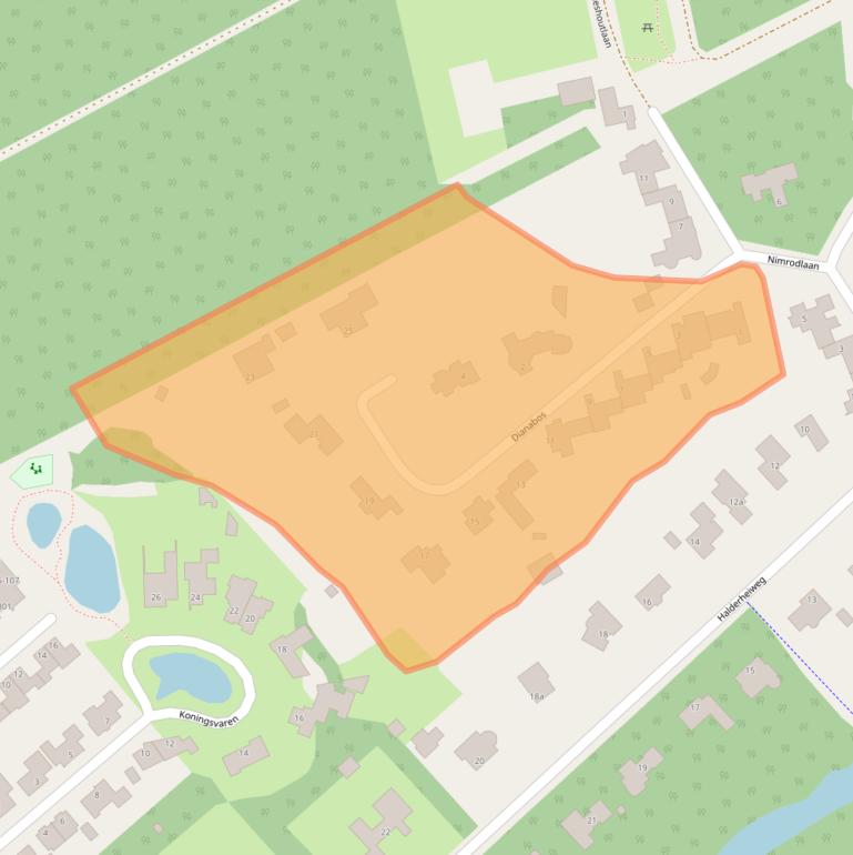 Kaart van postcodegebied 5282ST.