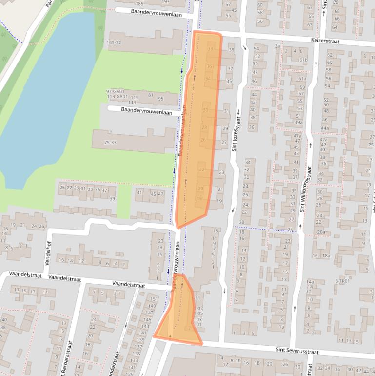 Kaart van postcodegebied 5282TR.