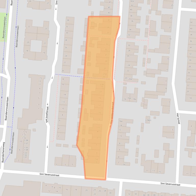 Kaart van postcodegebied 5282VD.