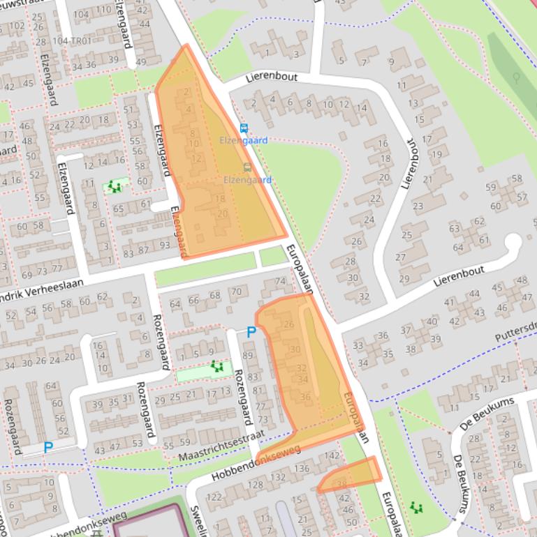 Kaart van postcodegebied 5283AN.