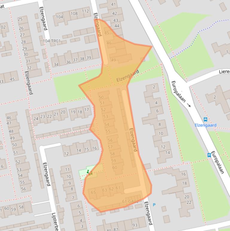 Kaart van postcodegebied 5283GC.