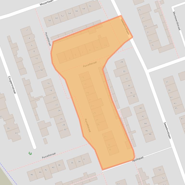 Kaart van postcodegebied 5283GX.