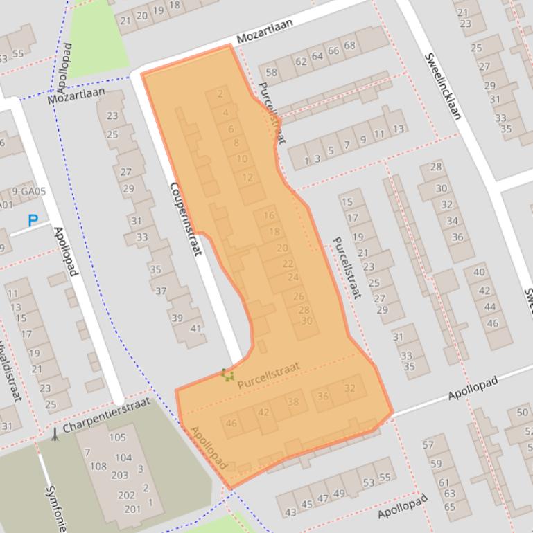 Kaart van postcodegebied 5283GZ.