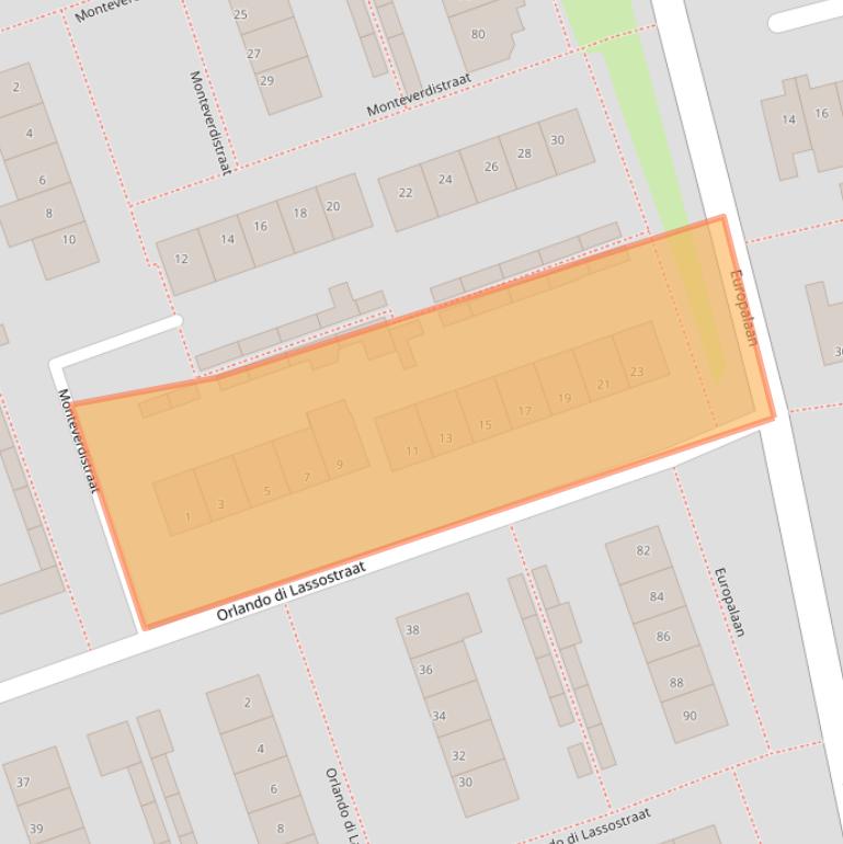 Kaart van postcodegebied 5283HX.