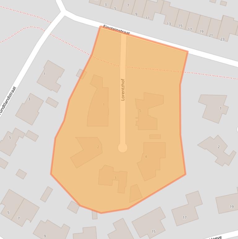 Kaart van postcodegebied 5283JB.