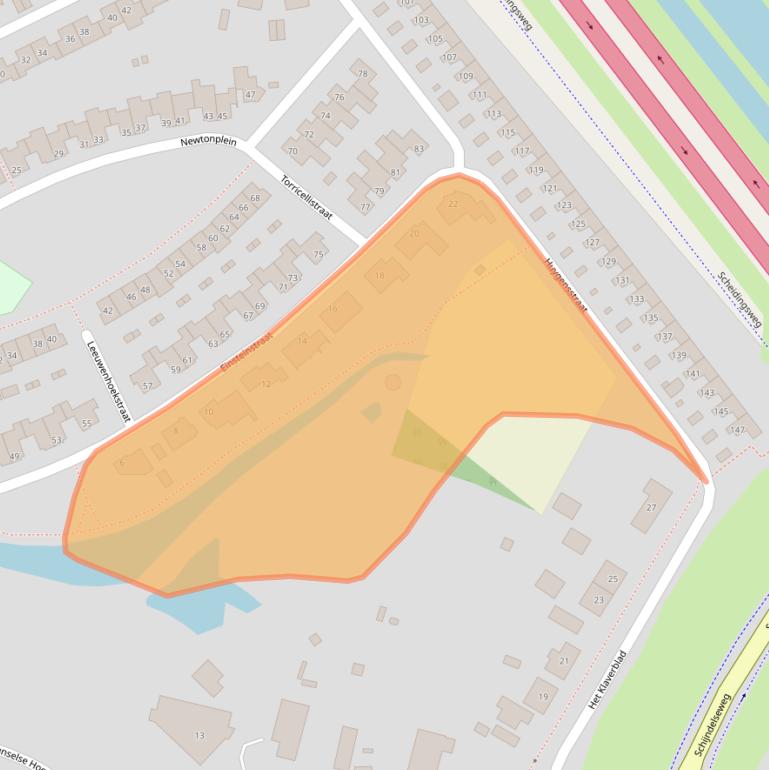 Kaart van postcodegebied 5283JE.