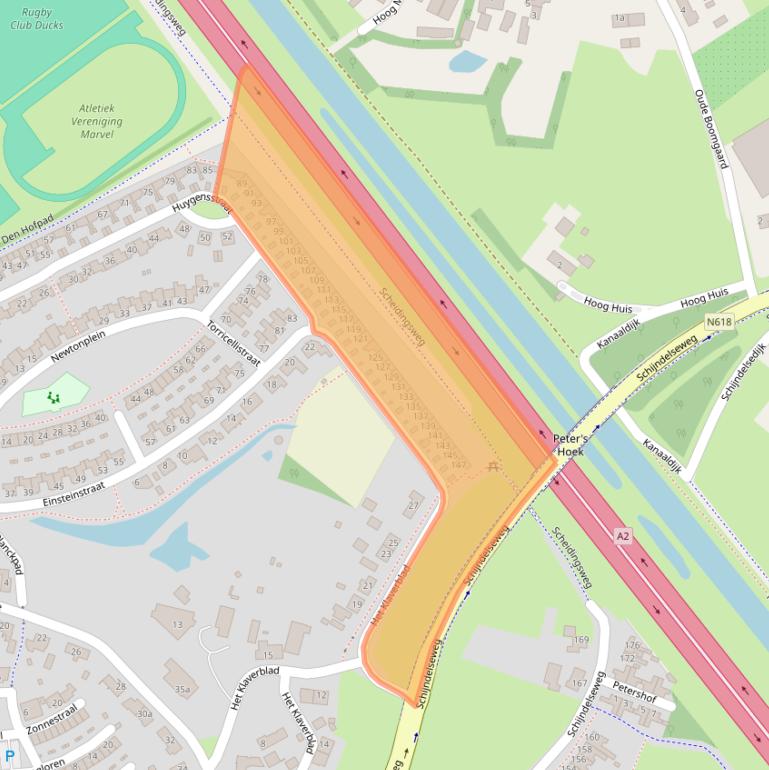 Kaart van postcodegebied 5283JL.