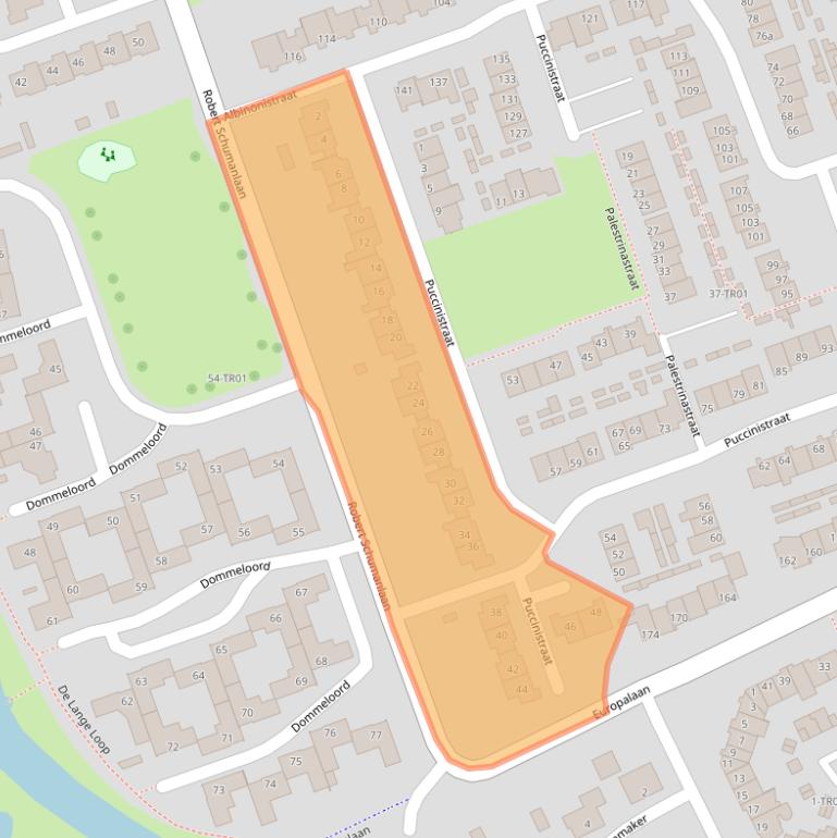 Kaart van postcodegebied 5283JW.