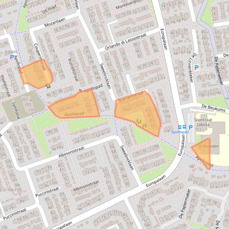 Kaart van postcodegebied 5283KG.