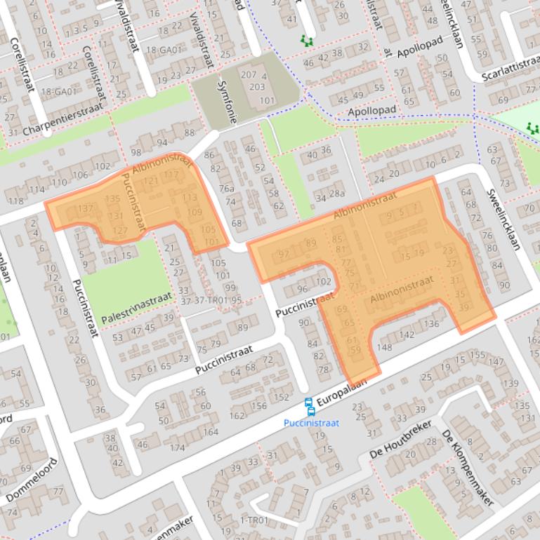 Kaart van postcodegebied 5283KL.