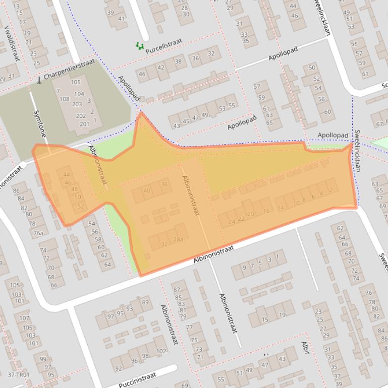 Kaart van postcodegebied 5283KN.