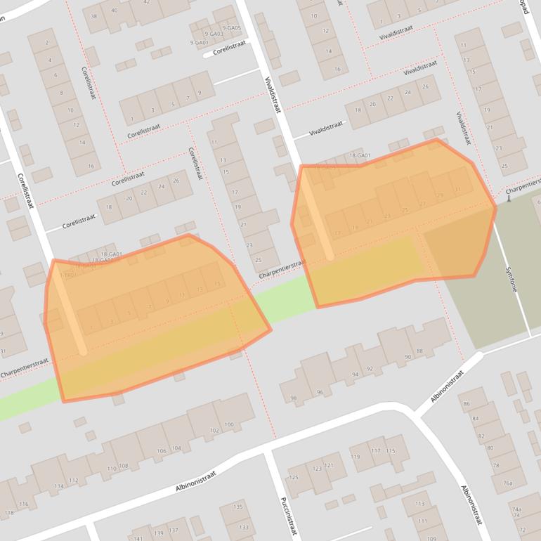Kaart van postcodegebied 5283KS.