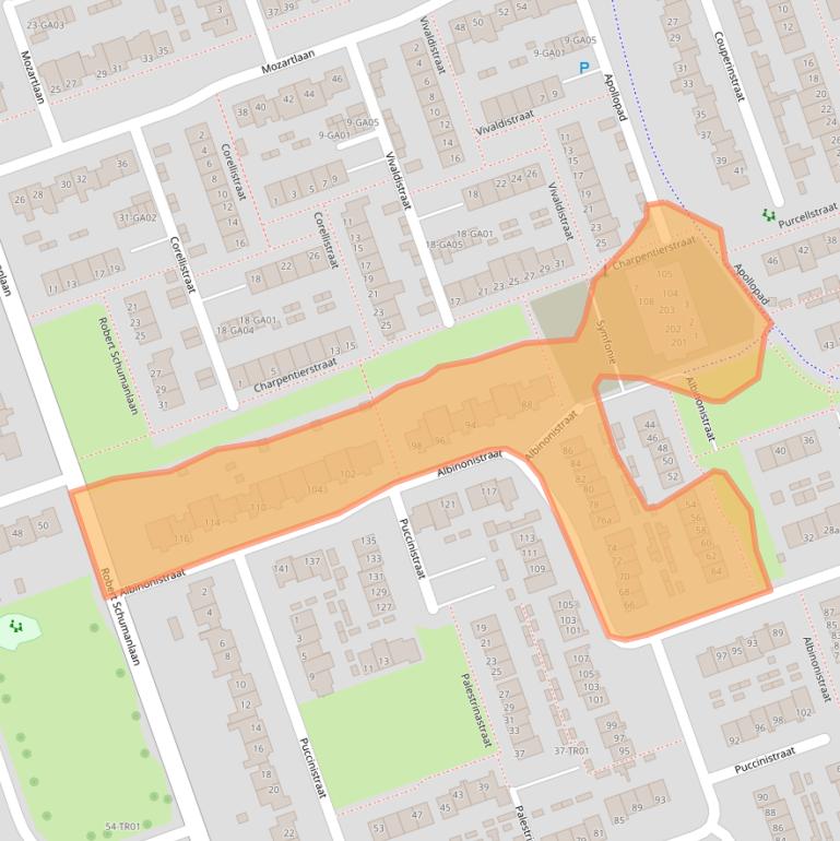Kaart van postcodegebied 5283KT.