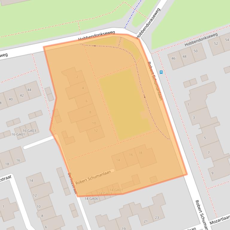 Kaart van postcodegebied 5283KZ.