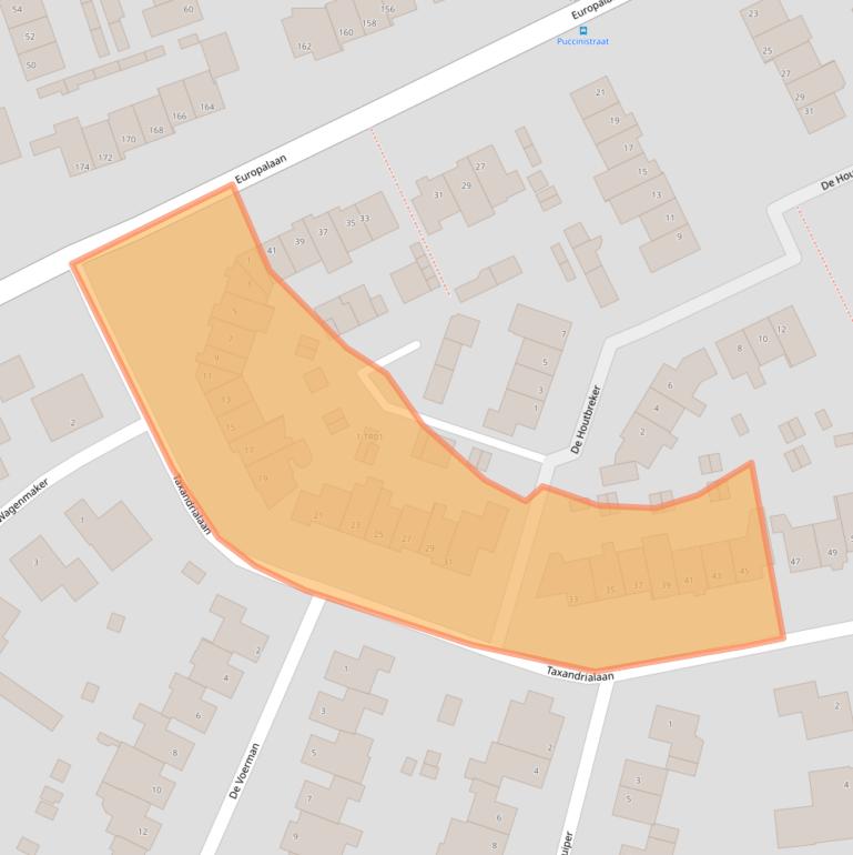 Kaart van postcodegebied 5283MA.