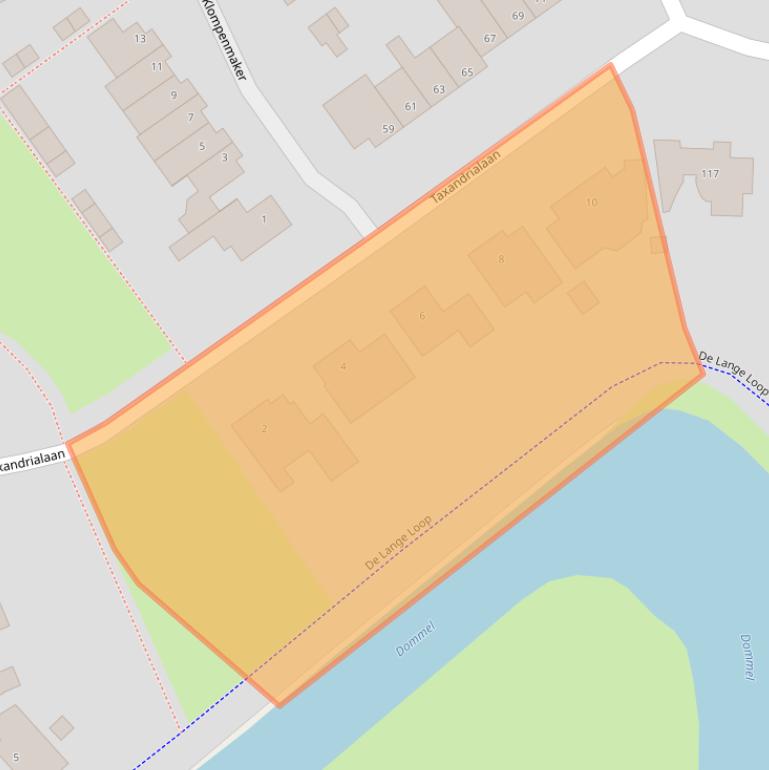 Kaart van postcodegebied 5283MC.