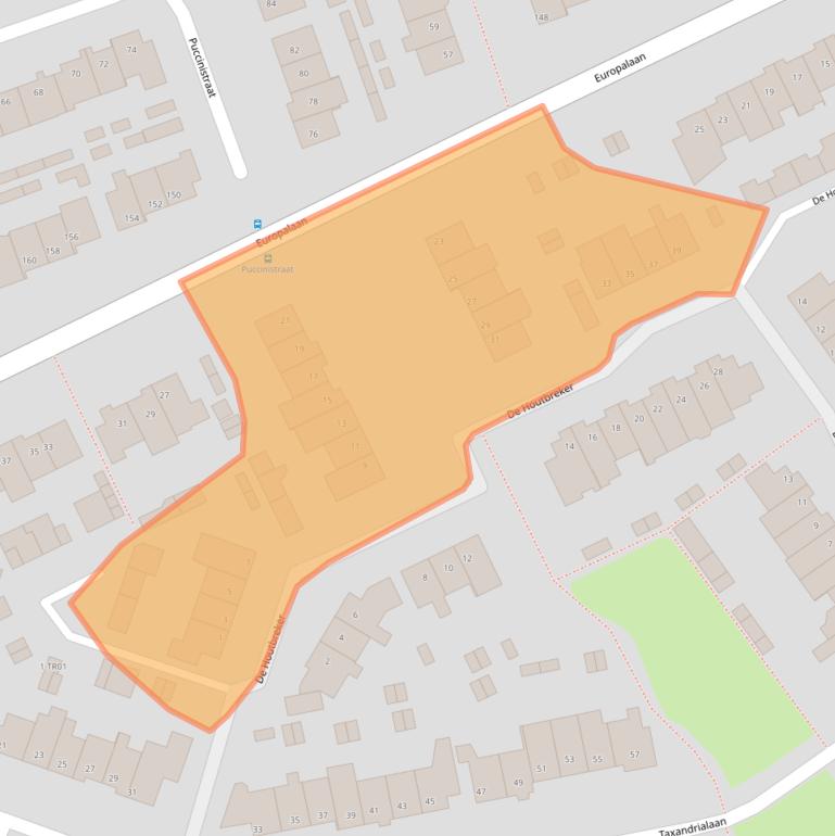 Kaart van postcodegebied 5283ME.